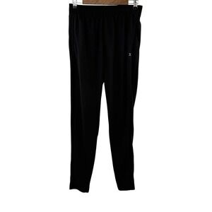 Xersion Men‎ Black Train Tricot Tapered Pant Size S Quick Dry Athletic